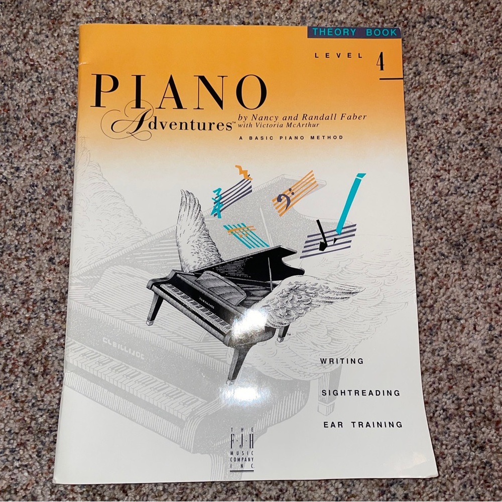 Piano Adventures Level 4 Theory Book